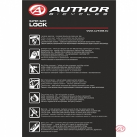 AUTHOR Foldable lock AUL FlexGuard X7: 1