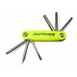 Набор шестигранников AUTHOR Folding tool AHT ToolBox 6