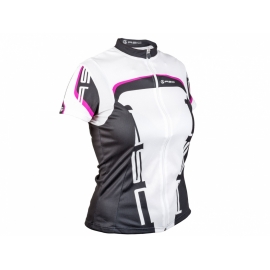 AUTHOR Jersey Lady Sport s/s white/black/pink